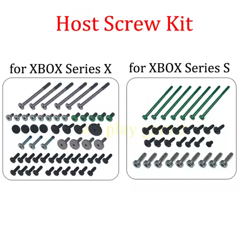 1-10SET Full Screw Set for Xbox Series S/X Host Screw Shell Screw for XSS/XSX Console Screw Repair P