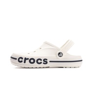 รองเท้าหัวโตผญ Crocs Bayaband Clog Beach Clog รองเท้าแตะสีขาวสำหรับผู้หญิง