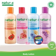 Natur E Hand Body Lotion 245ml ( Oranye - Pink - Biru - Ungu )