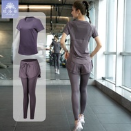 Yoga suit Yoga suit Yoga suit suit High-End Sense Yoga Fitness Slimmer Look Running Quick-Drying Spo