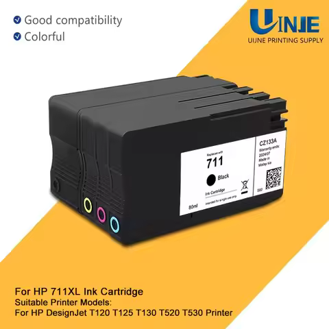 For hp 711 711XL HP 711 XL Ink Cartridge Genuine Compatible For HP DesignJet T120 T520 T530 Printer 