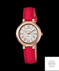 深水埗 有門市全新正貨1年保養 SHEEN 高貴 CASIO 錶 卡西歐 手錶 女裝/女仕/卡西欧 送贈品靚錶布 #SHE-4029PGL-7A SHE4029PGL-7A SHE-4029PGL-7