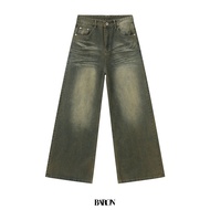 BARON "TROY" Vintage Super Baggy Jeans กางเกงยีนส์ขากระบอกใหญ่ความยาว 43-45 นิ้ว