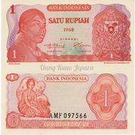 Uang Kuno Lama 1 Rupiah Sudirman Tahun 1968