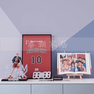 Hiasan Bilik Kanak-Kanak Susunan Bilik Lelaki Hiasan Tema Watak Bola Keranjang Hiasan Meja Bilik Mod