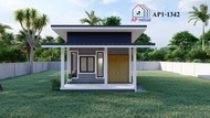 แบบบ้านโมเดิร์น AP1-1342