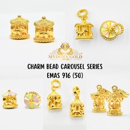 MYDORA Charm Bead Carousel Series (5G) l EMAS 916/22K