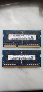 2 x Hynix 4GB 2Rx8 PC3-10600S RAM