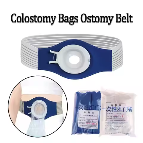 Colostomy Bags Ostomy Belt Drainable Urostomy Bag after Colostomy Ileostomy Pouch Ostomy Belt 80/100