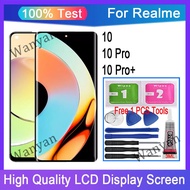 Original Realme 10 4G 10 Pro 5G 10 Pro Plus 5G LCD Display Touch Screen Replacement