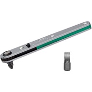 ANEX Ultra Low Profile Offset Ratcheting Screwdriver 90 Degree Angled For Tight Area (Magnetic 2 Bit