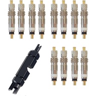 Presta Valve Core Bike Valve Core Removal Tool MTB Tire Valve Stem Repair, Bicycle Valve Core Replac