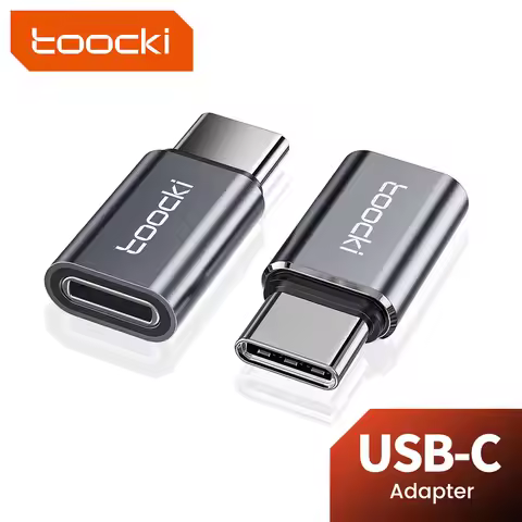 Toocki Lighting to USB C Adapter for iPhone 15 Plus Pro Max OTG Converter Lightning Tp Type C OTG Ad