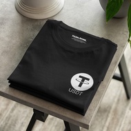 UNISEX T-shirt - Crypto T-shirt "Theter USDT" - Cryptocurrency/ T-shirt Bitcoin/ T-shirt Crypto/ T-s