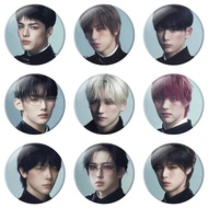 KPOP &TEAM Brooch Badge Mirror Keychain Bag Pendant Accessories