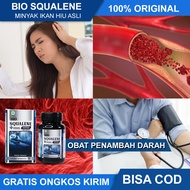 Bio Squalene 100% Asli Original (Bergaransi) Obat Herbal Alami Penambah Darah Anemia Kurang Darah Ma