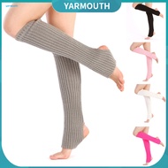 YYR_ Leg Warmers for Women Acrylic Leg Warmers Women’s Knitted Stirrup Leg Warmers Over Knee Ribbed 