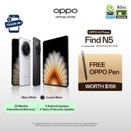 OPPO Find N5 28GB (16+12GB) + 512GB / 8.9mm / 8.12” + 6.62” Display / 5600mAh 80W + 50W AIRVOOC / SD