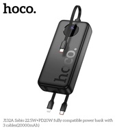 Pin sạc dự phòng Hoco J132A dung lượng 20.000mAh sạc nhanh 225W+PD20W kèm 3 dây cáp sạc