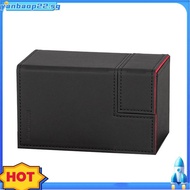 TCG Card Box Deck Case Game with 100+ Cards Storage Space, Top Side-Loading Design, Includes  Card& 