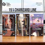 Pokemon Extended Art Frame - 151 Charmander Charmeleon Charizard Line