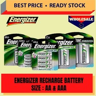 Energizer Rechargeable Battery / Bateri AAA / Battery AAA / Battery AA / Bateri Rechargeable / C / D