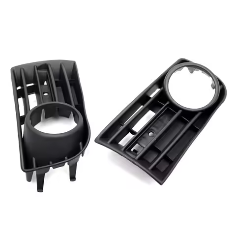 For VW Golf 5 MK5 2004-2009 – Pair Front Fog Light Grille Cover Set, OEM 1K0853665B & 1K0853666B, Re