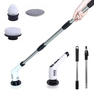 Electric Spin Scrubber Handheld Wireless Scrubber Rechargeable Shower Scrubber with 7 Replaceable Br
