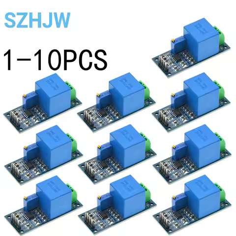 1-10PCS ZMPT101B AC Voltage Sensor Module – 0-250V Single Phase Voltage Detection for Arduino, STM32