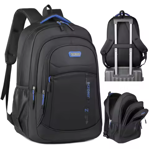 Leisure backpack, multi pocket backpack, durable laptop bag, fashionable travel backpack, business c