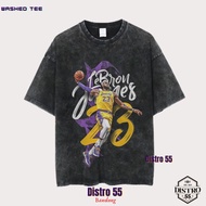 LEBRON JAMES THE KING BASKETBALL T-SHIRT UNISEX TEE / TSHIRT LEBRON JAMES THE KING BASIC T-SHIRT