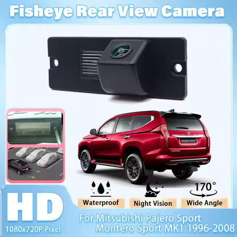 HD Rear View Camera For Mitsubishi Pajero Sport Montero Sport MK1 1996-2008 Pajero Montero Shogun 20