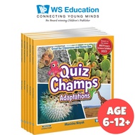 WS E - Quiz Champs Set 2 (5 Books) - Age 6-12+ Children STEM Knowledge & Quiz Activity Primary Schoo