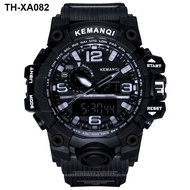 Wolf Warriors 2 Special Forces Luminous Multifunctional Waterproof Double แสดงผล Army Fan Watch Spor