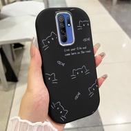 Case For Xiaomi Redmi 9 Prime 9 Power 9A 9I 9T 10A 10 Cartoon Cat Coffee Phone