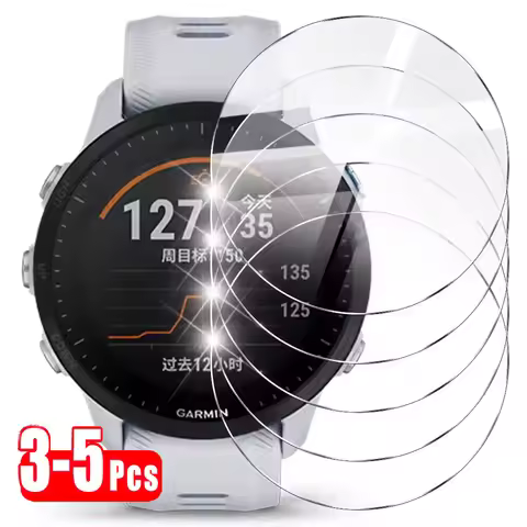 3-5Pcs Tempered Glass For Garmin Forerunner 955 945 255 245 Music 55 Accessories Screen Protector Gl
