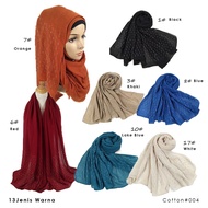 Hijab Cotton Berkilau Glitter Blink Blink, Shawl Hijab Glitter blink blink crinkle cotton hijab shaw