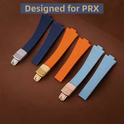 CTS Rubber Strap For TISSOT PRX Powermatic 35mm 40mm Watches 11mm 12mm Quick Release Spring Buckle N