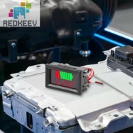 [Redkeev.my] Car Battery Charge Level Indicator Voltmeter LED Display 12V 24V 36V 48V 60V 72V