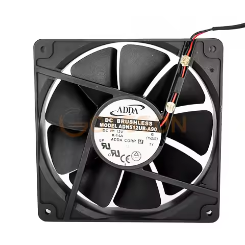FOR ADDA 135x135x25mm cooling fan ADN512UB-A90 13525 12V 0.44A 13.5cm dual ball bearing chassis fan