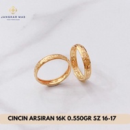 Arsiran Gold Ring 0.600Gr - 0.650Gr