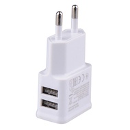 5V 2A USB Charger 2 Ports Chargers Cell Phone EU Plug AC DC 5V Power Adapter Wall Charging Accessori