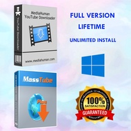 YouTube Downloader (MediaHuman + MassTube Plus) Full Version for Windows