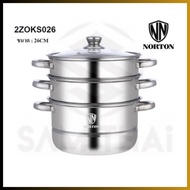 Stainless Steel Steamer 410 NORTON 26CM