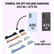 TOMBOL Samsung A33 5G On Off Button Samsung a33 5g External Button Samsung A33 5G A336 A73 Power Vol
