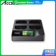Accsoon Canon Lp-E6 Battery 4-Bay Fast Charger Toprig 4-Bay Lp-E6 100W