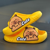 IQAngel Dép trẻ em Dép mùa hè mới cho bé trai dép họa tiết hoạt hình bé gái dép capybara họa tiết dễ