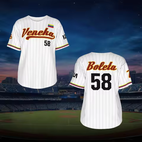 Veneka 58 Baseball Venezuela Libre,Matching family,Venezuela Baseball Jersey,Venezuela Shirt,Basebal