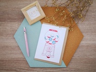 │友紙卡片│NO.12 生日卡片【扭蛋機】Happy Birthday