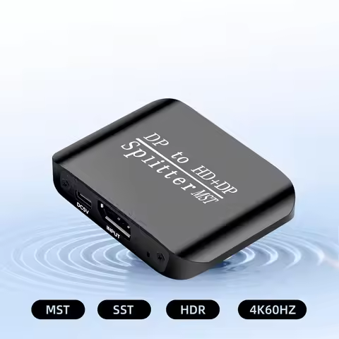 Multimedia Interface Adapter DisplayPort to DisplayPort HD Display Interface Splitter MST SST Displa